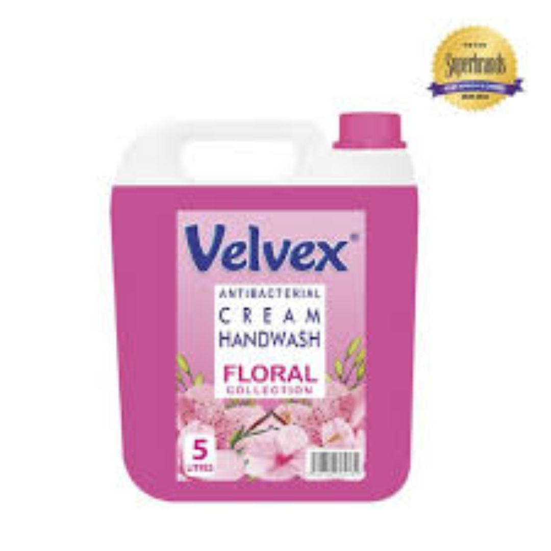 VELVEX H/WASH CREAM PINK ROSE 20L